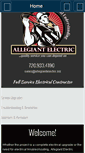 Mobile Screenshot of allegiantelectric.biz